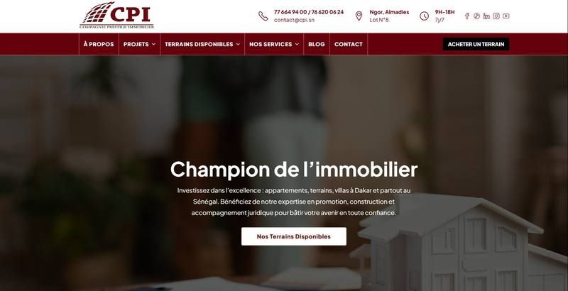 CPI — Compagnie Prestige Immobilier
